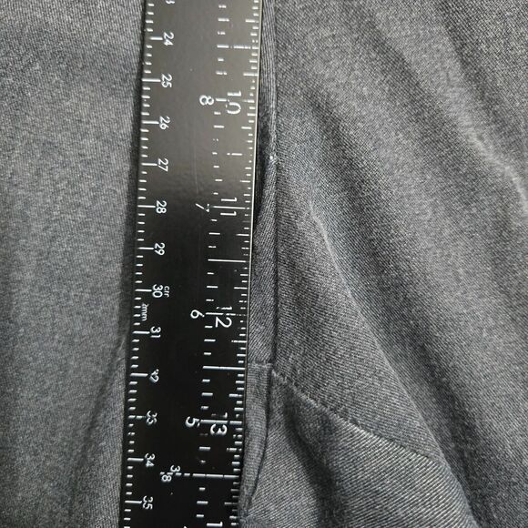 Banana Republic Men 38X30(28) Gray Non Iron Tailored Slim Fit Dress Pants - Picture 12 of 13